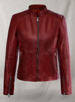 (image for) Kaya Scodelario Resident Evil Leather Jacket