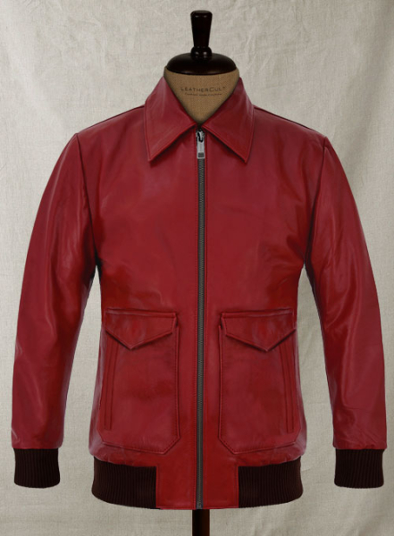 (image for) Cherry Red Drake Graham Toronto Film Festival Leather Jacket