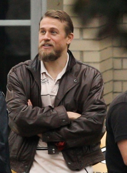 (image for) Charlie Hunnam Jungleland Leather Jacket