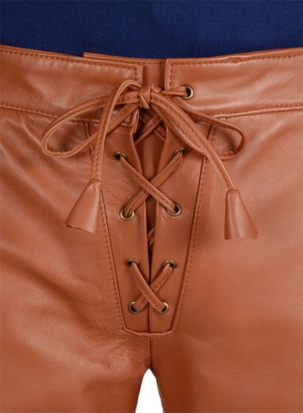 (image for) Terrain Brown Drifter Leather Cargo Pants