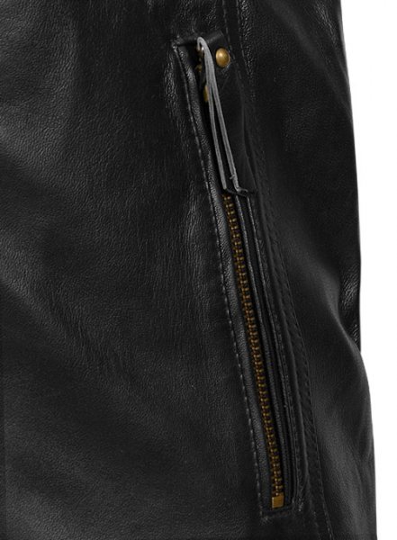 (image for) Black Leather Jacket # 660