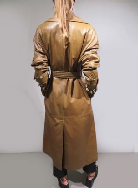 (image for) Milan Leather Long Coat