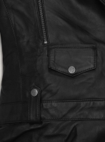 (image for) Demi Lovato Leather Jacket #2