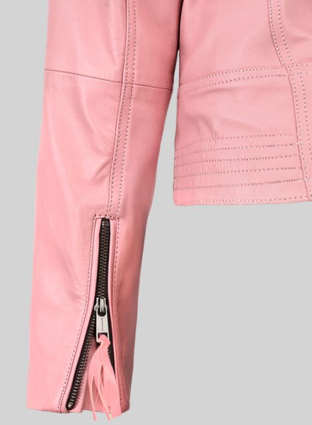 (image for) Light Pink Leather Jacket # 520