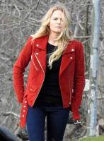 (image for) Jennifer Morrison Once Upon A Time Leather Jacket #1