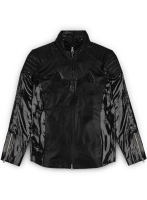 (image for) Thick Goat Black Batman Begins Christian Bale Leather Jacket