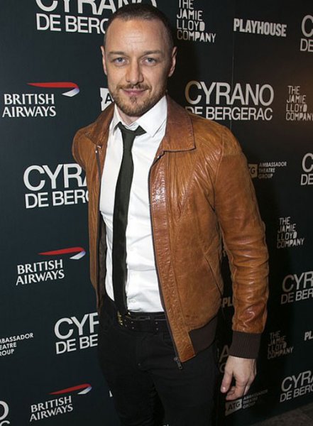 (image for) James McAvoy Leather Jacket