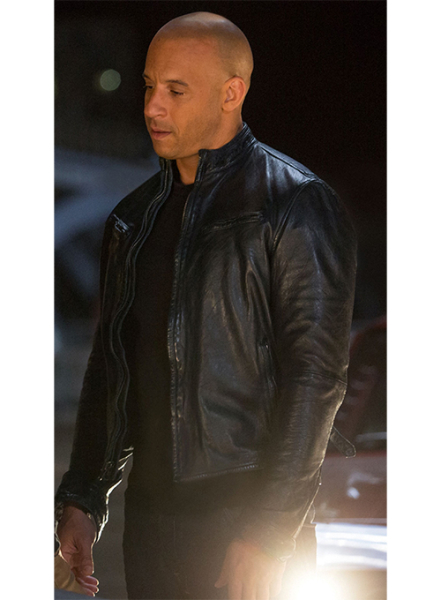 (image for) Vin Diesel Fast And Furious 6 Leather Jacket