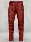 (image for) Outlaw Burnt Red Leather Pants