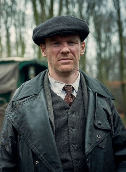 (image for) Brian Gleeson Peaky Blinders Leather Long Coat