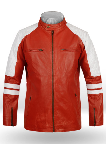 (image for) Ricky Stripe Leather Jacket