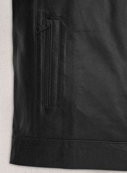 (image for) Black Vin Diesel Leather Jacket #2