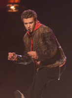 (image for) Justin Timberlake Grammy Award Leather Jacket