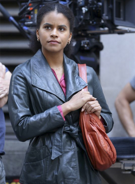 (image for) Zazie Beetz Joker Leather Jacket