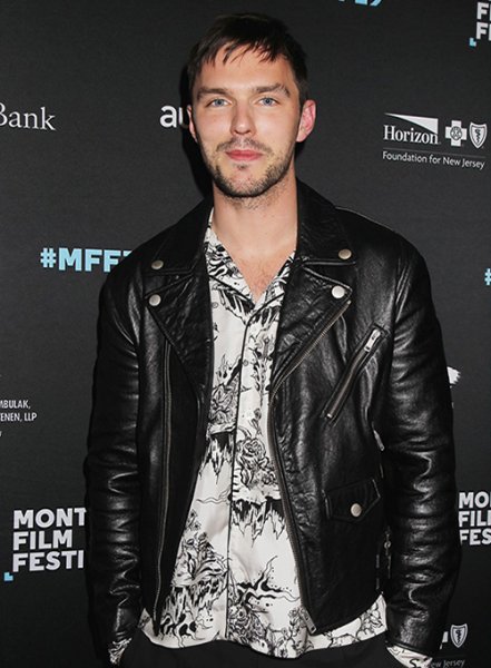 (image for) Nicholas Hoult Leather Jacket #1