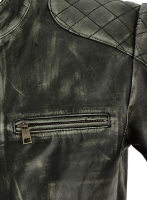 (image for) William Charcoal Leather Jacket