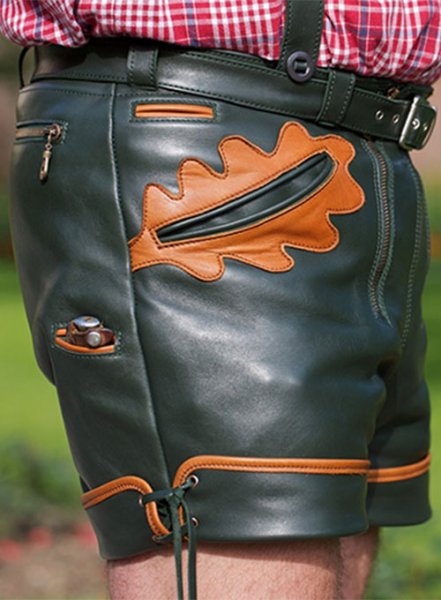 (image for) Leather Cargo Shorts Style # 364