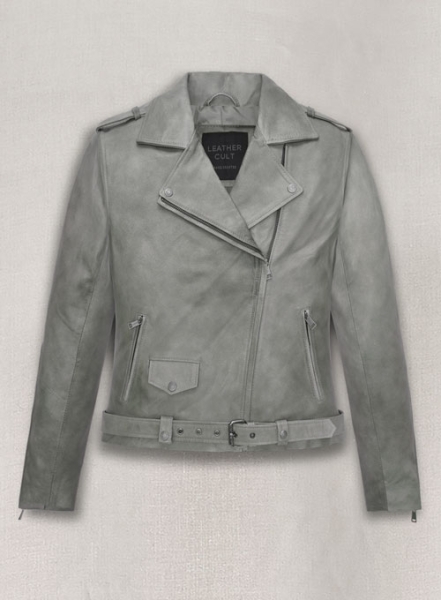 (image for) Harbor Gray Leather Jacket # 246