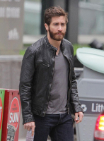 (image for) Jake Gyllenhaal Enemy Leather Jacket