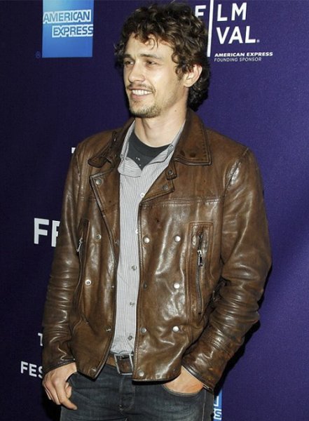 (image for) James Franco Leather Jacket