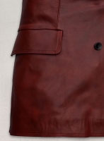 (image for) Dakota Johnson Madame Web Leather Trench Coat