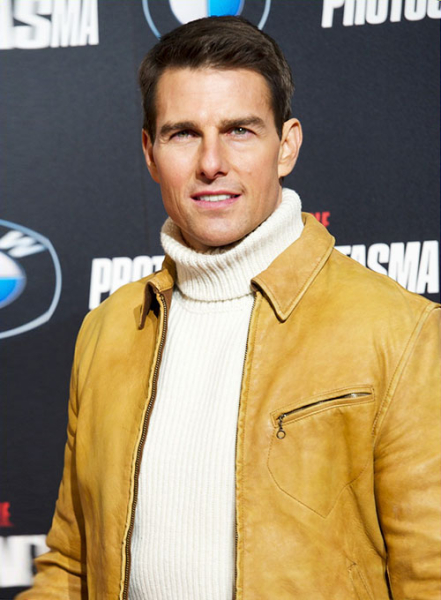 (image for) Tom Cruise Mission Impossible 4 Premiere Leather Jacket