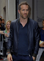 (image for) Ryan Reynolds Leather Jacket #5