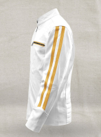 (image for) Yellow Stripe Leather Jacket # 100