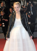 (image for) Elisabeth Moss Leather Jacket #1