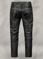 (image for) Outlaw Burnt Charcoal Leather Pants