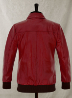 (image for) Cherry Red Drake Graham Toronto Film Festival Leather Jacket