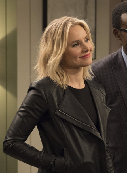 (image for) Kristen Bell The Good Place Leather Jacket