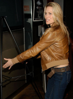 (image for) Robin Wright Leather Jacket #3