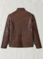 (image for) Firefly Moto Spanish Brown Biker Leather Jacket