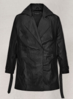 (image for) Renee Zellweger Leather Long Coat