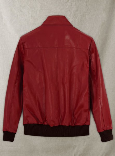 (image for) Cherry Red Drake Graham Toronto Film Festival Leather Jacket