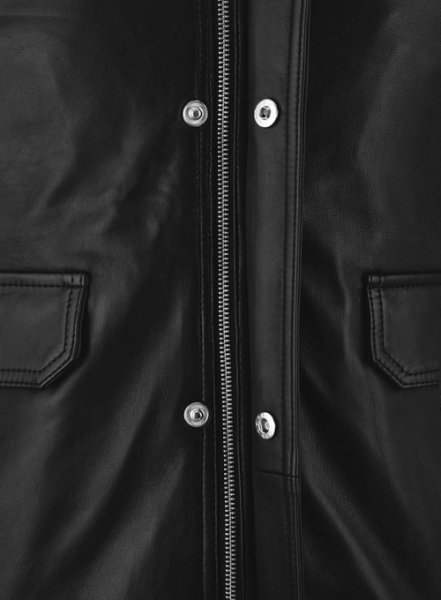 (image for) Robert Pattinson Leather Jacket #1