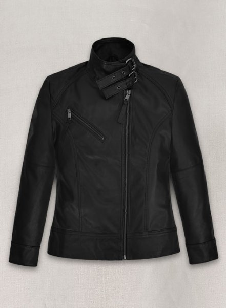 (image for) Nina Dobrev Leather Jacket