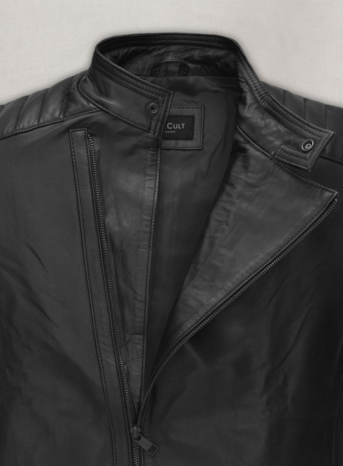 (image for) Black Vin Diesel Leather Jacket #2