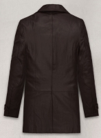 (image for) Liam Neeson Taken 2 Leather Trench Coat