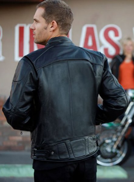 (image for) Nicholas Hoult Leather Jacket