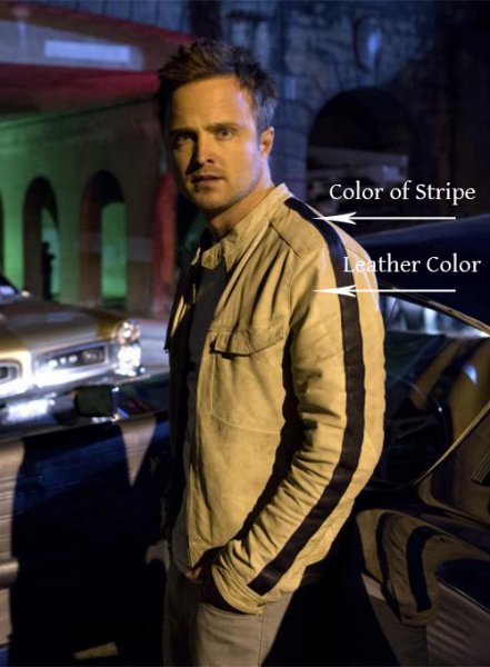 (image for) Aaron Paul Need For Speed Leather Jacket