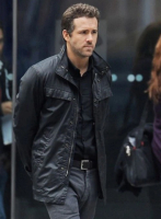 (image for) Ryan Reynolds R.I.P.D Leather Jacket