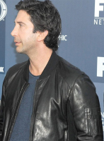 (image for) David Schwimmer Leather Jacket