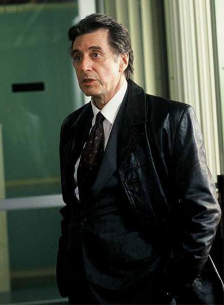 (image for) Al Pacino Insomnia Leather Trench Coat