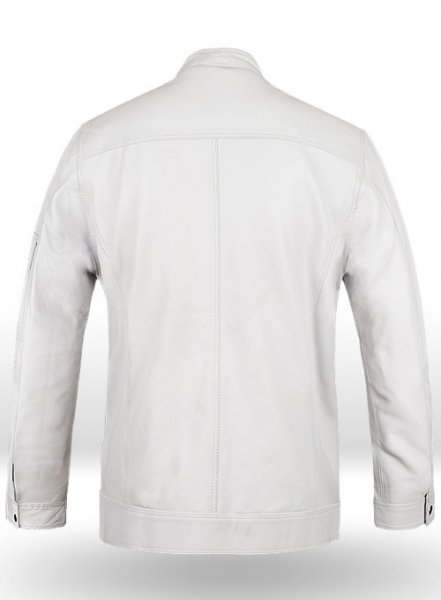 (image for) White Leather Jacket # 658