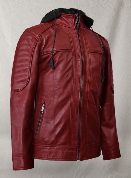 (image for) Rodeo Hooded Leather Jacket