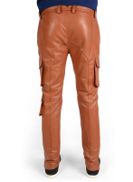 (image for) Terrain Brown Drifter Leather Cargo Pants