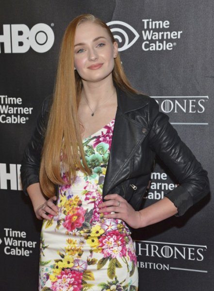 (image for) Sophie Turner Leather Jacket