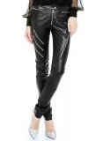 (image for) Crazy Zipper Leather Pants